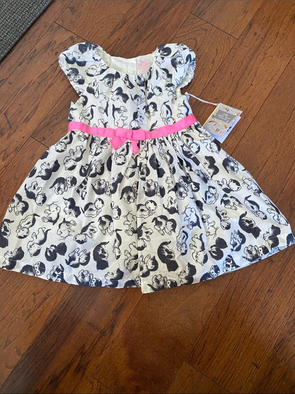 NWT Little Golden Book Moments The Shy Little Kitten dress-4T